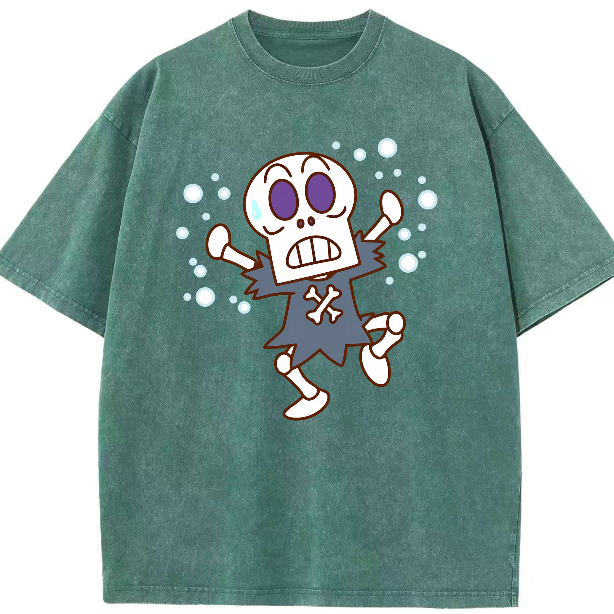 （画像用） アンパンマン Anpanman 綿100% ヴィンテージ風 半袖Tシャツ（フロントプリント）